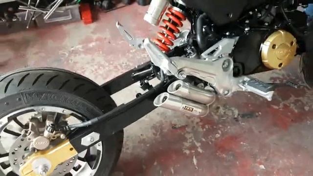 Honda Grom MSX125 IXIL L2X Hyperflow Full Exhaust Low Mount Sound Clip (2013-2017) смотреть онлайн