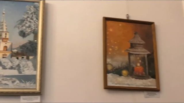 Participation in the art exhibition Christmas Dreams смотреть онлайн