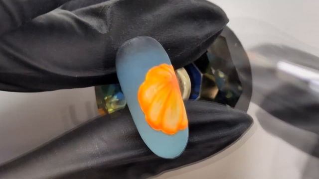 МК "Halloween - Тыква" | Популярный дизайны ногтей гель-лаком на Хэллоуин смотреть онлайн