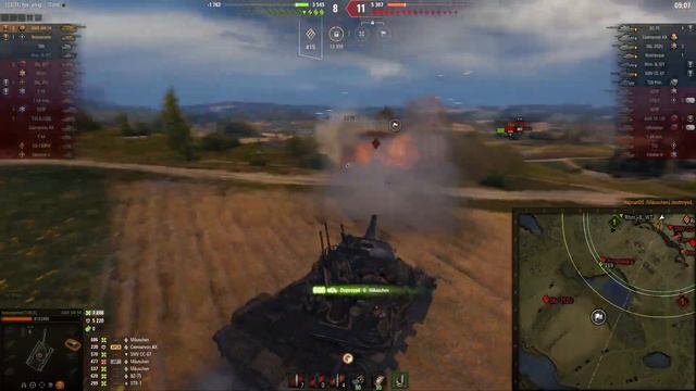 AMX M4 54 - 5 Frags 9.8K Damage - Amazing! - World Of Tanks смотреть онлайн