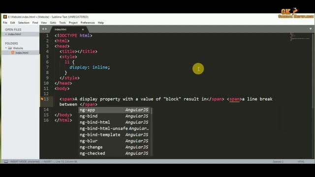 CSS Display - CSS Tutorial Part 45 смотреть онлайн