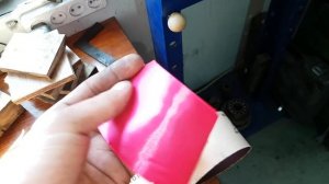 Склейка ленты для гриндера без биения