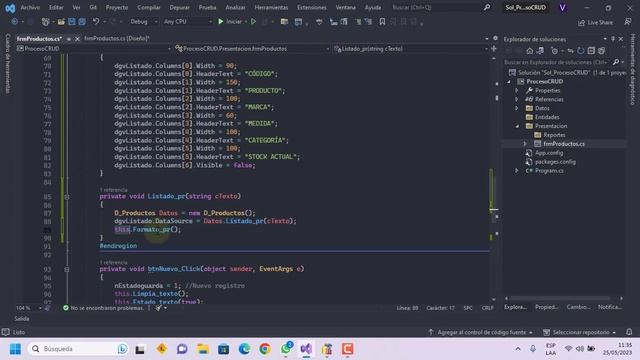 15 - Formato Listado de Productos | Proceso CRUD(C Sharp y Firebird SQL) смотреть онлайн