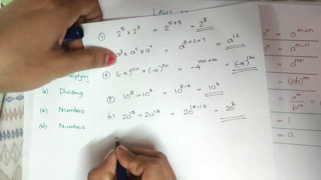 CHAPTER 13|| EXPONENTS AND POWERS || CLASS 7|| CBSE MATHEMATICS|| PART 3 смотреть онлайн