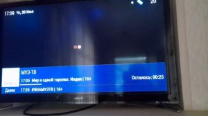 Небольшое переключение каналов ("ТРИКОЛОР-ТВ", 30.07.2020) (с. Александровское).