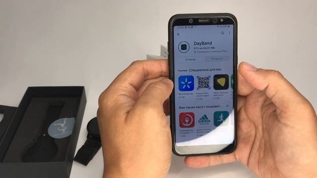 Смарт-часы KMITX T11 MONITOR STEEL BLACK -рос. мова в додатку/установка приложения на русском язык смотреть онлайн