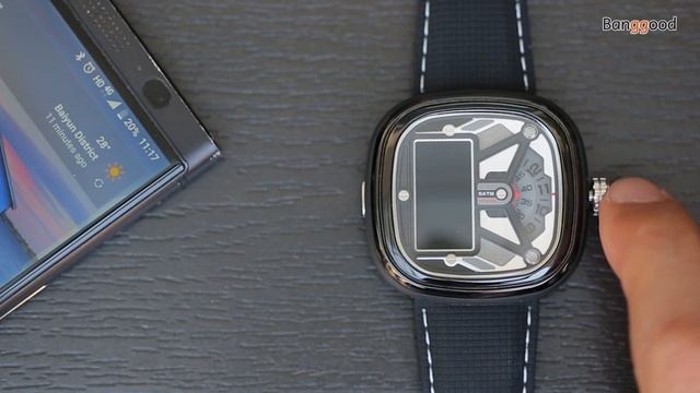 Zeblaze HYBRID 2 Smart Watch Latest Review| Dual-mode|Buy at Banggood смотреть онлайн