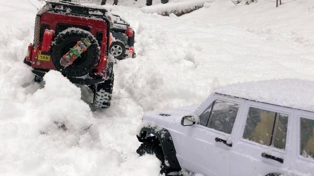 Rc Snow Runner Axial Rubicon Cherokee Trx4 Defender ….. смотреть онлайн
