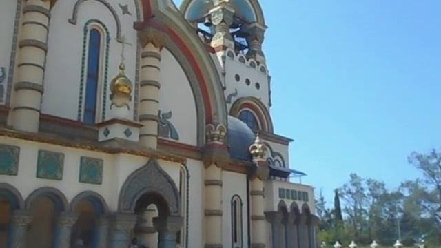Сочи. Храм Святого Равноапостольного Великого князя Владимира. 28 июля 2016 года. смотреть онлайн
