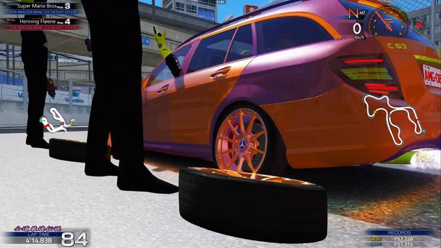 2013 Mercedes-Benz C63 AMG Estate W204/Pit Stop/Assetto Corsa.(mod link) смотреть онлайн