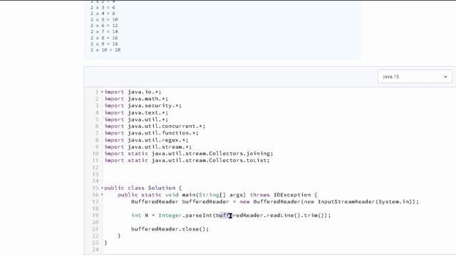 Java Loops I | HackerRank | using math, for loops, and printing смотреть онлайн