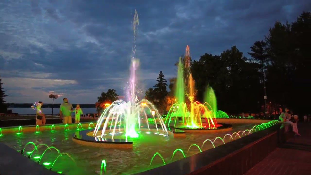 Поющие фонтаны, Самара смотреть онлайн