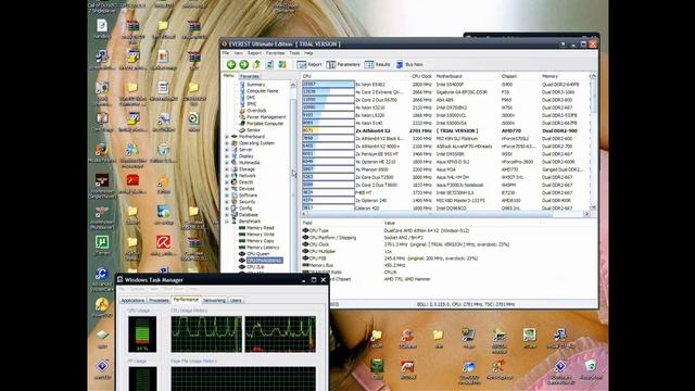 Everest, 4200+@ 2.7Ghz 2Gb DHX @900Mhz смотреть онлайн