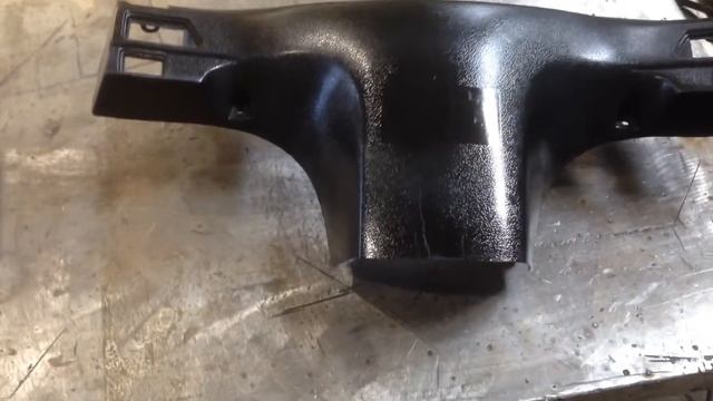 СКУТЕР.Восстановление блеска пластика ацетоном смотреть онлайн