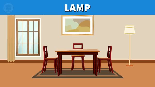 Parts Of The House Vocabulary Game | Rooms And Furniture Of The House смотреть онлайн