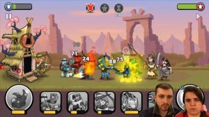 БолтушкА и ПРоХоДиМеЦ Защищают свою БАШНЮ на АРЕНЕ! #18 - игра Tower Conquest