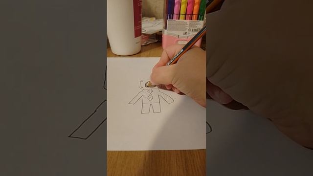 как нарисовать спикер мена? смотреть онлайн