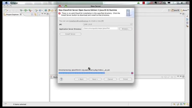 Java EE 6 and GlassFish 3 with Eclipse (1 of 5) - Getting Started with GlassFish in Eclipse смотреть онлайн
