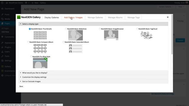 Getting Started with NextGEN Gallery (Out Of The Box) смотреть онлайн