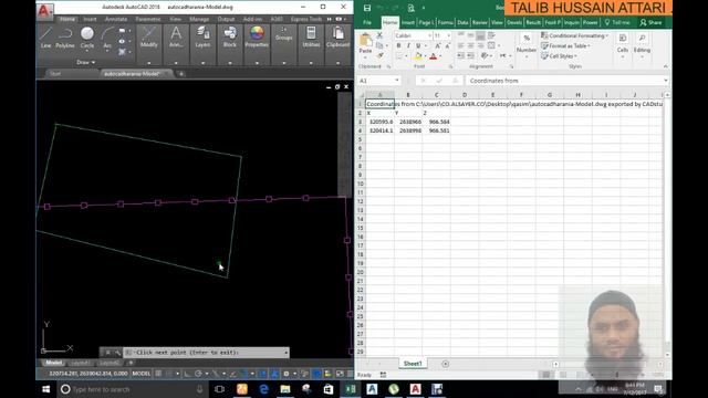 (autocad Lisp) Click2Excel смотреть онлайн