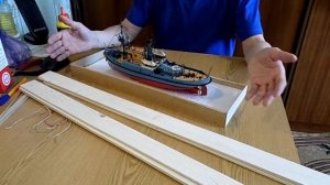 Диорама воды для модели корабля