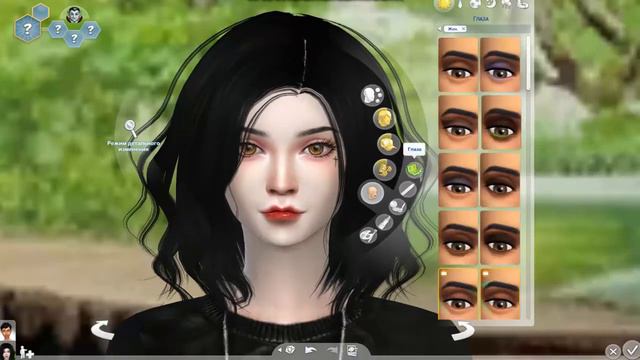 Создание персонажа в The SIMS 4 Вампир "SiTian" смотреть онлайн