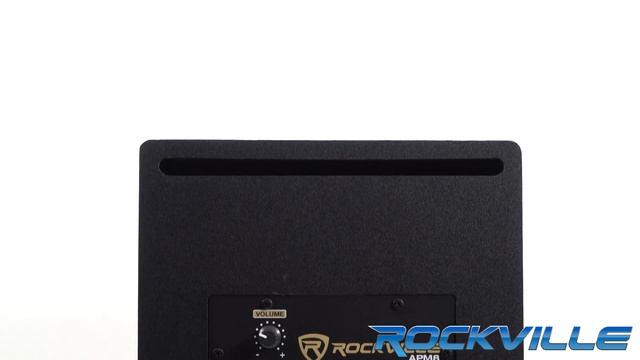Rockville APM8 8" 2-Way 500 Watt Active Pair of USB Studio Monitor Speakers смотреть онлайн