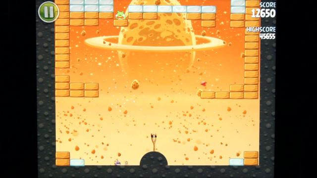 Angry Birds Space E-3 Eggsteroids 3 Star Walkthrough Solution смотреть онлайн