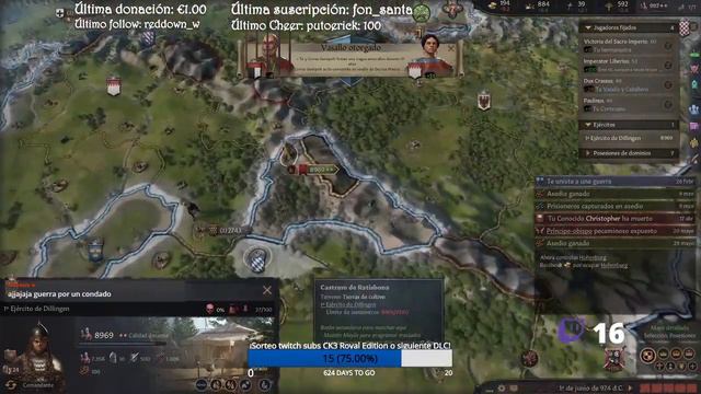 👑✅Crusader Kings 3 Gameplay Español/CK3 Español - Sacrum y Romanum смотреть онлайн