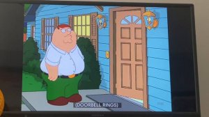 Family guy Peter beats up Kyle