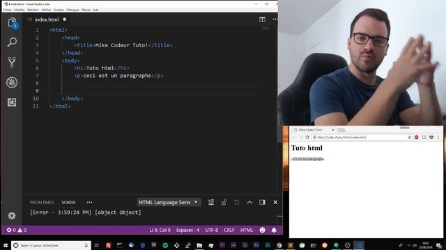 HTML : LES BASES DU LANGAGE смотреть онлайн