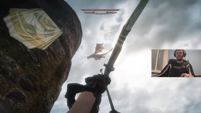 Как Папич на хардкоре в Скайриме рипнулся смотреть онлайн