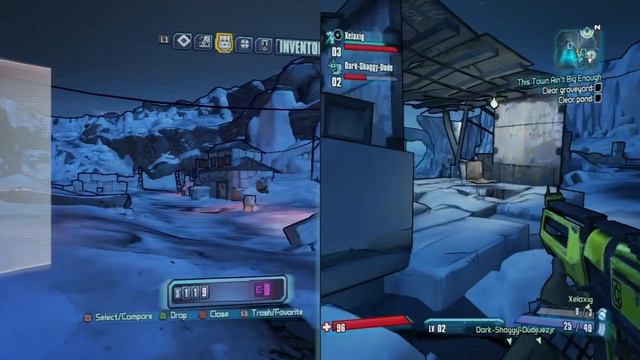 Let's Play Borderlands 2 4P Co-Op Split Screen (Meeting Sir Hammerlock Pt. 2) смотреть онлайн