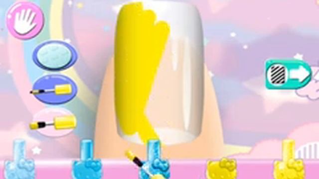 Маникюр Hello Kitty #1 моло лака! смотреть онлайн