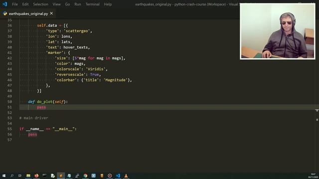 Python & Plotly : Refactoring Code with Classes | Crash Course Python example смотреть онлайн
