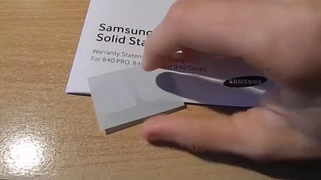 Samsung SSD 840 Evo - 120GB - Unboxing смотреть онлайн