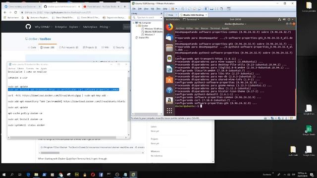 Docker 1.2 instalacion en Ubuntu 18.042 Desktop смотреть онлайн
