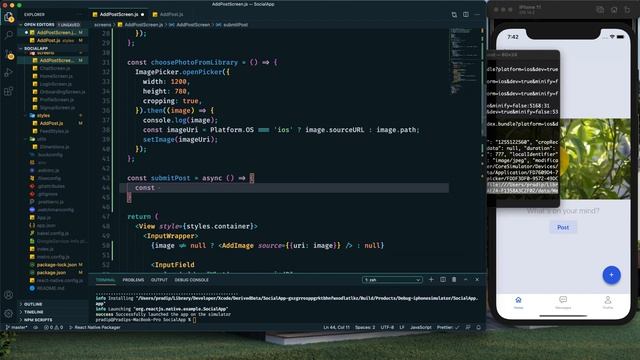 React Native Firebase Storage Tutorial for Storing Photos смотреть онлайн