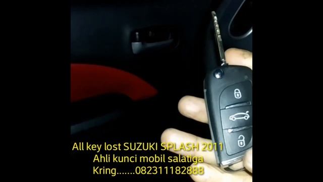 Program all key lost SUZUKI SPLASH 2011 SALATIGA смотреть онлайн