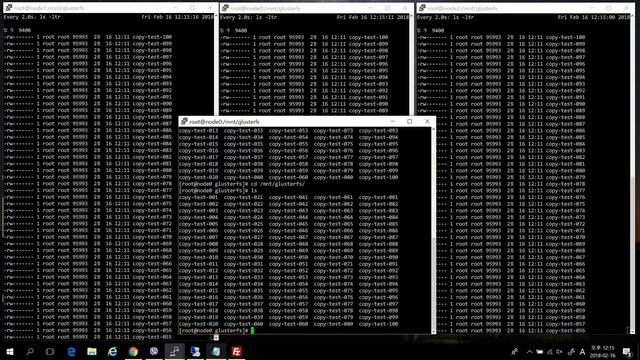 GlusterFS 를 이용한 분산 파일 저장 시연 смотреть онлайн