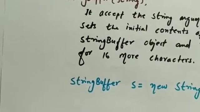 String Buffer Class in Java,String Buffer Methods with Syntax CC3 By Dr Md Ibrar Asst Prof Dept смотреть онлайн