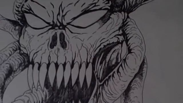 Demon Art Drawing смотреть онлайн