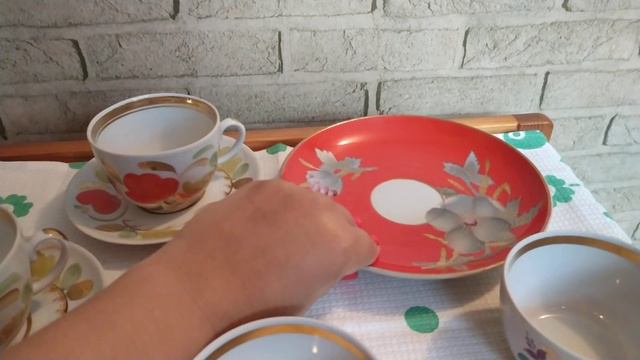 Чайні пари з ручним розписом. Вдалі знахідки з барахолки.Фарфор Полонне, Полтавського ФЗ, Баранівка смотреть онлайн