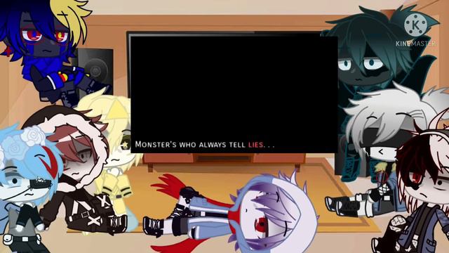 Sans au react to ink||GCRV||Not original||•Miss_666•||undertale|| смотреть онлайн