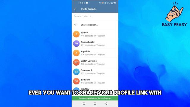How To Get Your Telegram Profile Link (2023) смотреть онлайн