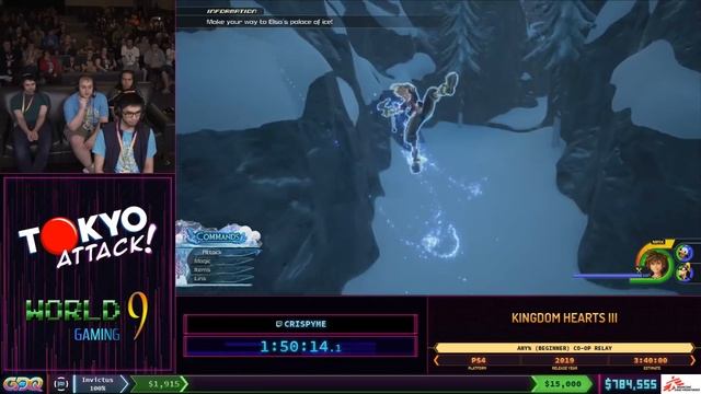 Kingdom Hearts III coop relay by mistmaster1, CrispyMe and ninten866 in 3:12:02 SGDQ2019 смотреть онлайн