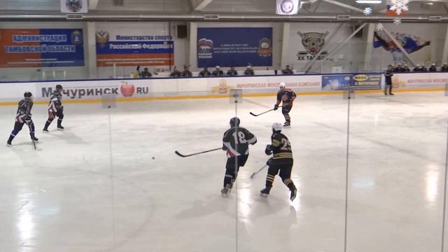 "Олимп" - "Мичуринск" 3-й тур Чемпионата МЛХЛ, 0:1 смотреть онлайн