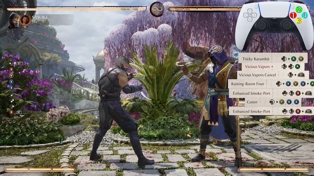 Mortal Kombat 1 Smoke Combos - Mortal Kombat 1 Smoke Combo Tutorial смотреть онлайн