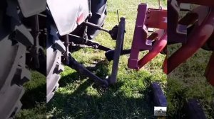 Обзор автосцепки на роторную косилку Wirax 1.68