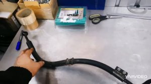 Ремонт трубки гидроусилителя (замена РВД)